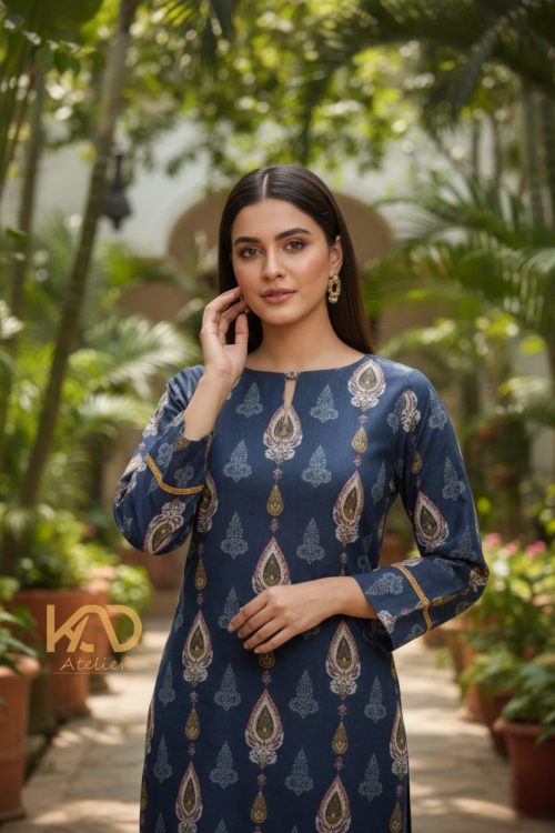 The Blue Dahlia | 2 Pcs suit