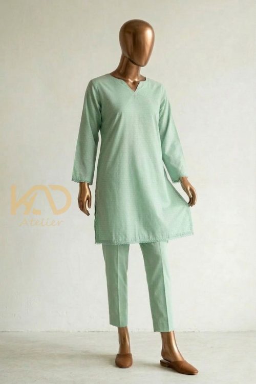 Garden Gala | Textured Seafoam Co-ord